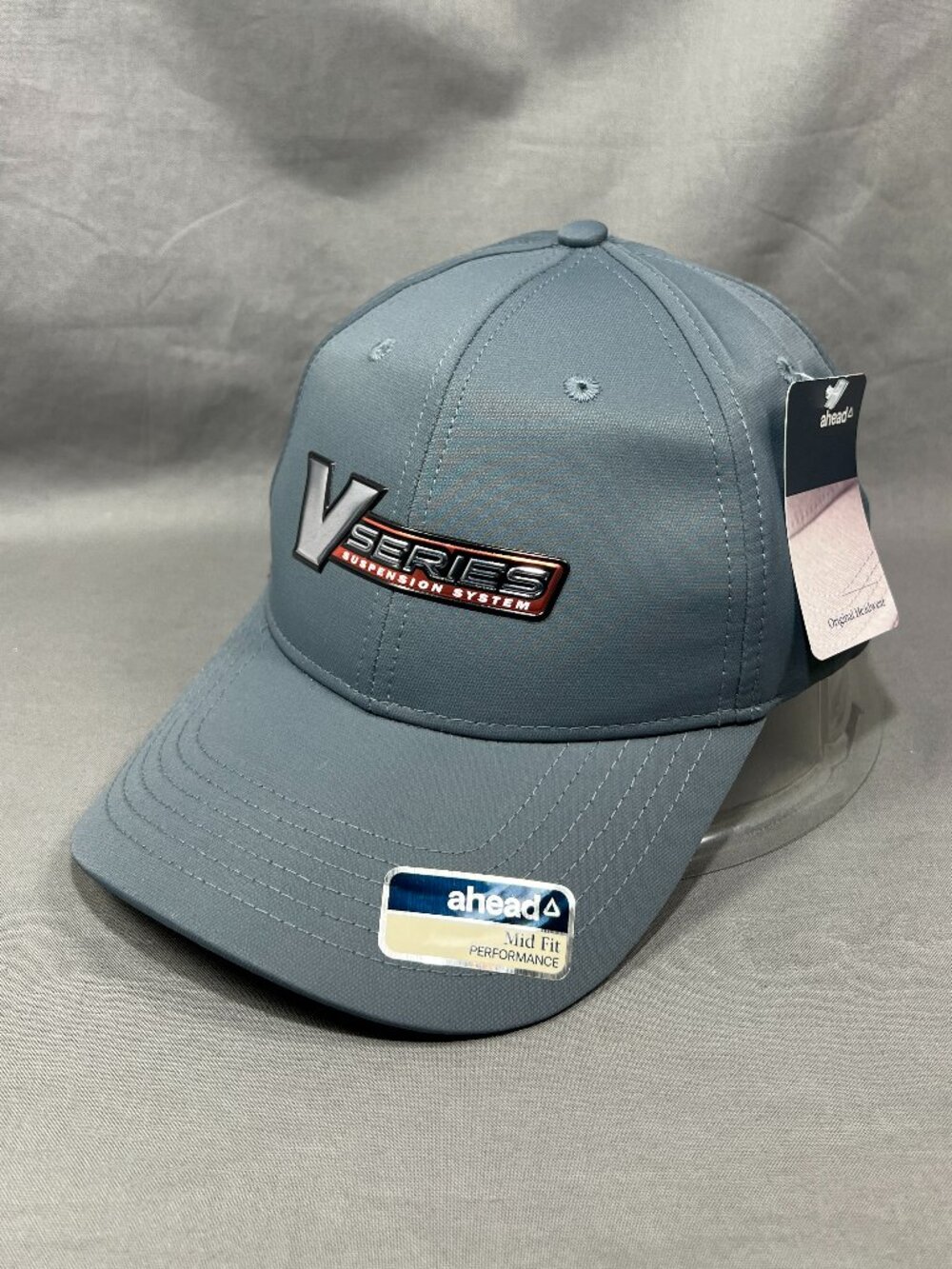 Freightliner V Series Baseball Ahead Hat Golfer UPF 50+ Gray Strapback Adult Cap
